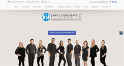 Desktop Screenshot of guelphchiropractors.com