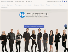 Tablet Screenshot of guelphchiropractors.com